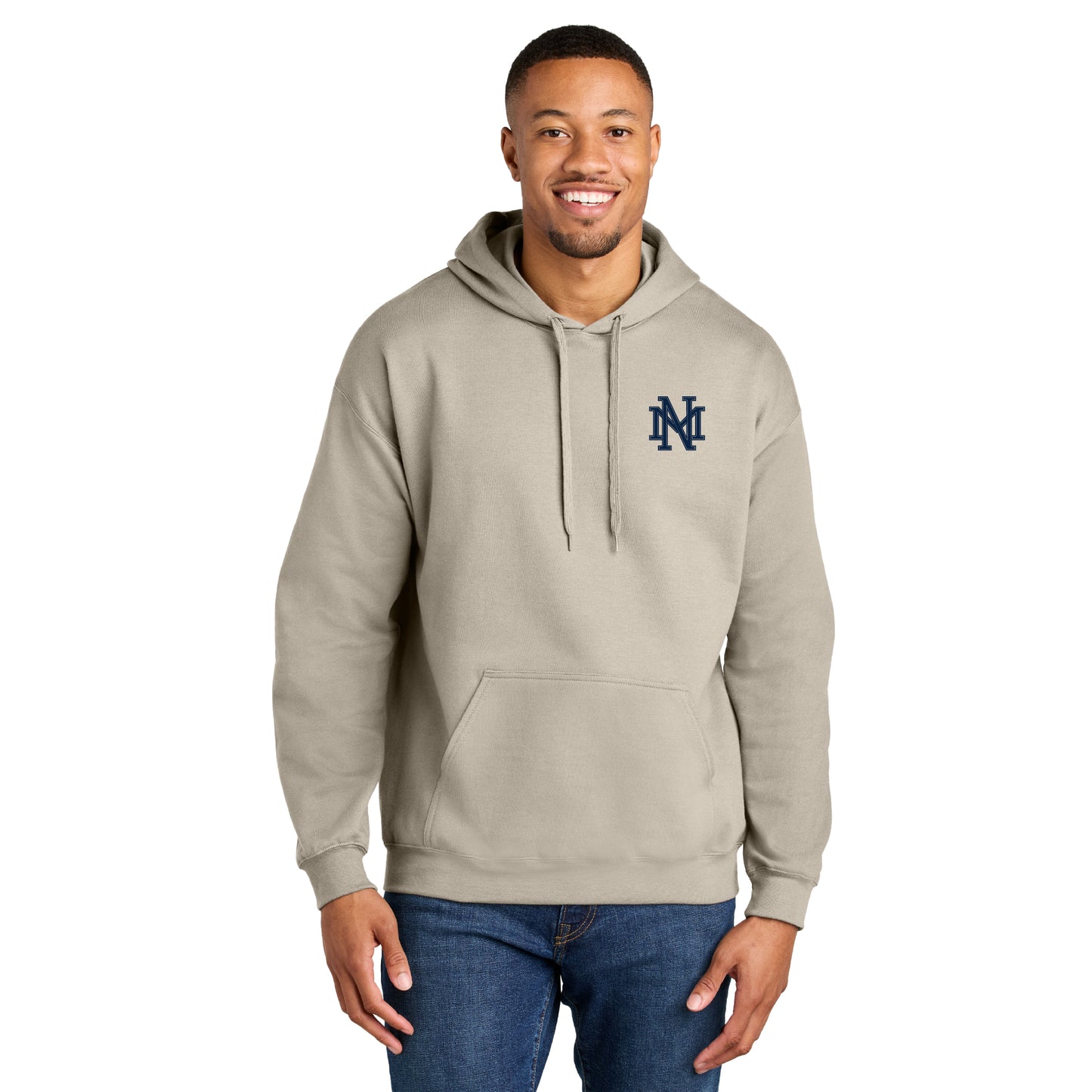 North Muskegon Monogram Unisex Hooded Sweatshirt