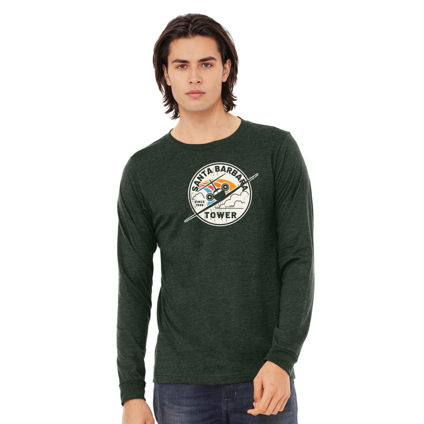 SBA Tower & Airplane Long Sleeve Shirt