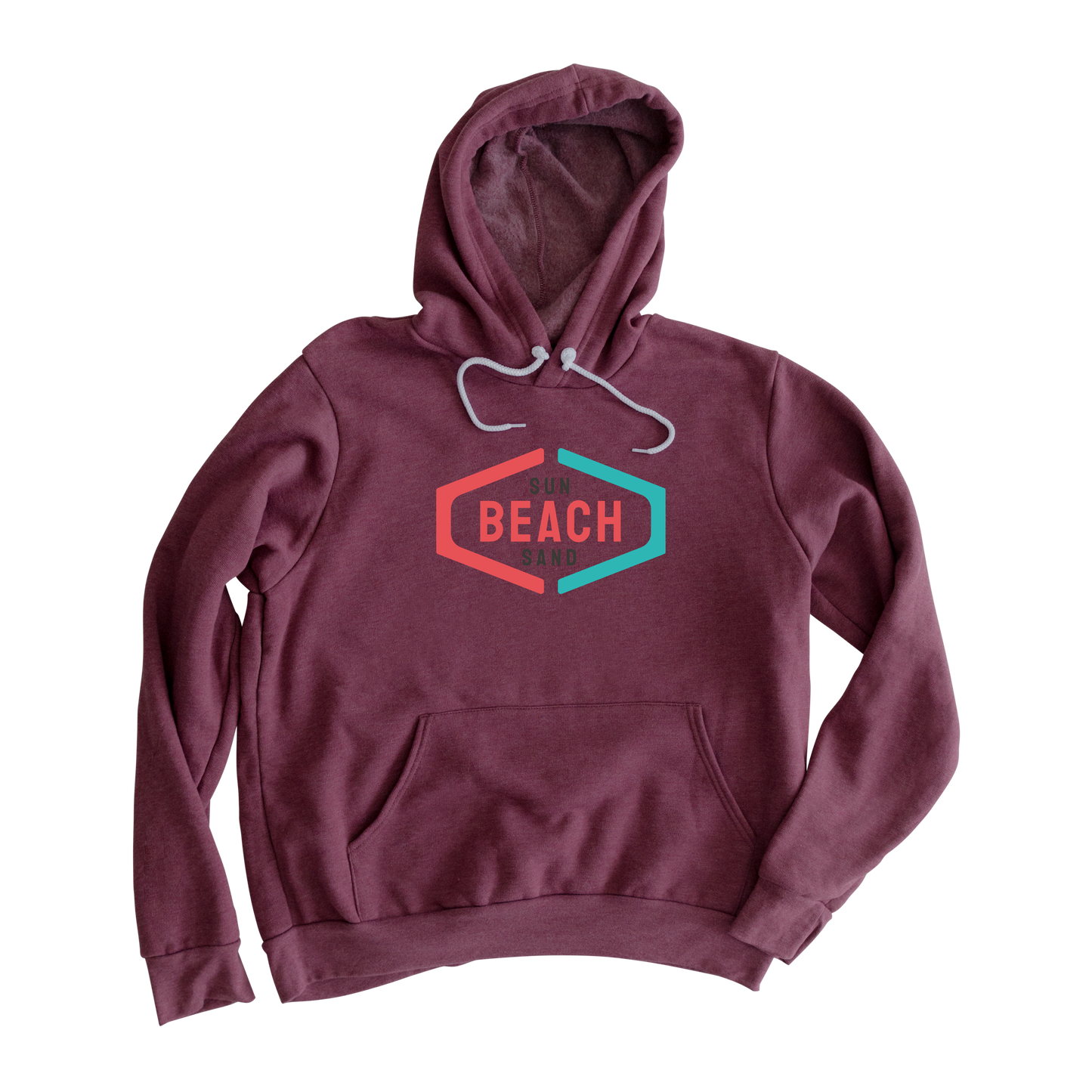 Sun, Beach & Sand Hooded Sweatshirt