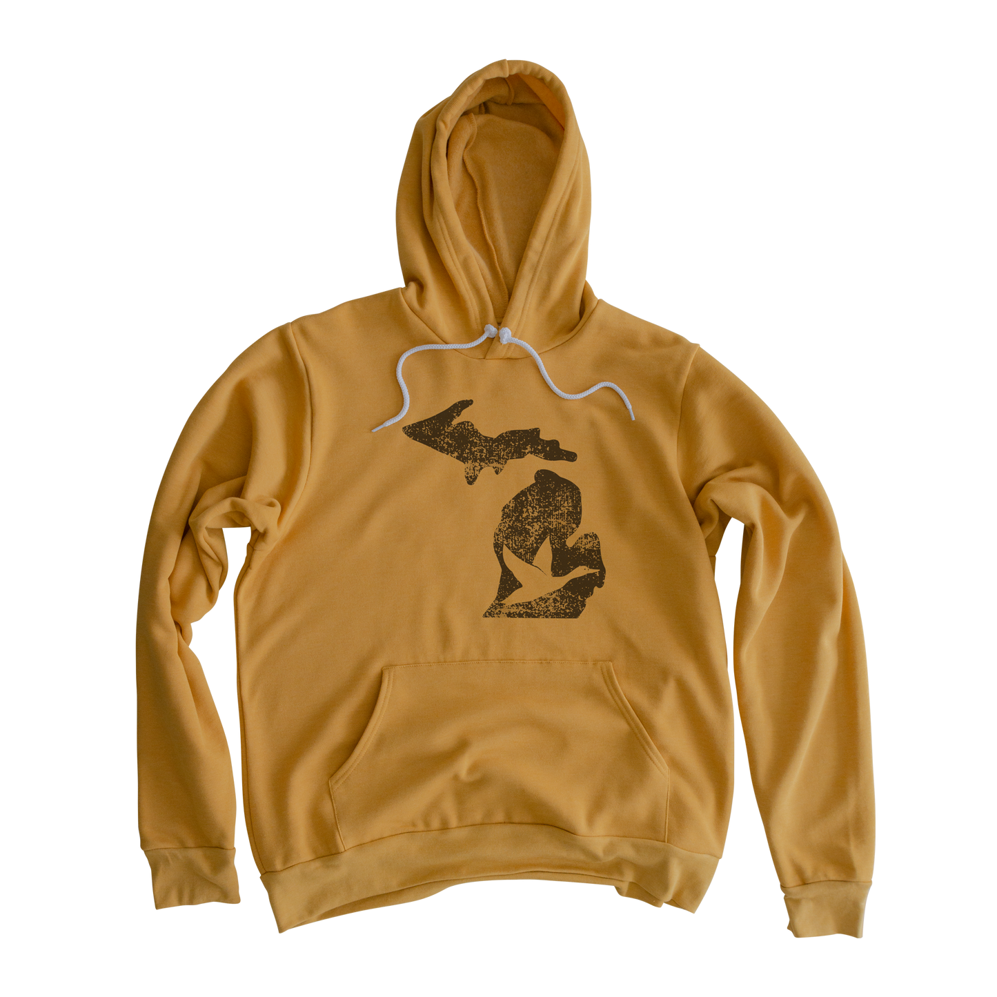 Duck Hunting Michigan Hooded Sweatshirt