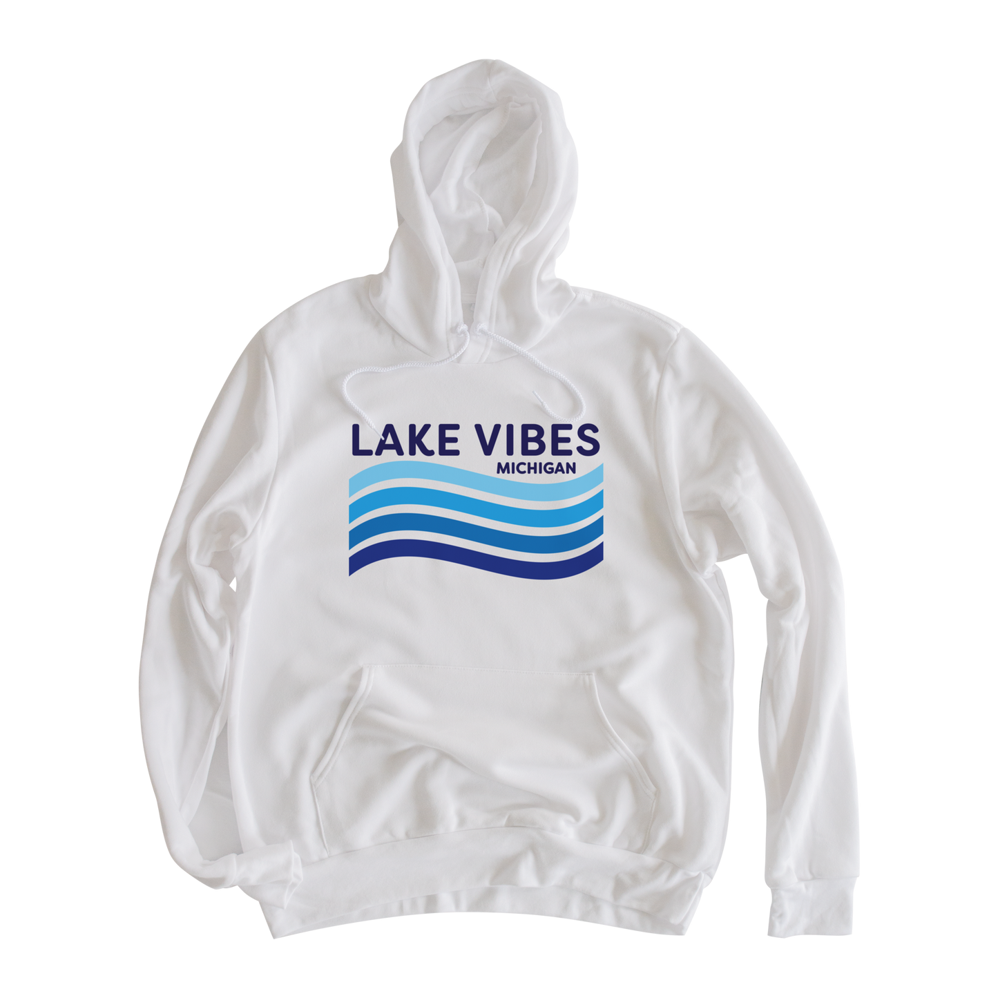 Blue Lake Vibes Hooded Sweatshirt