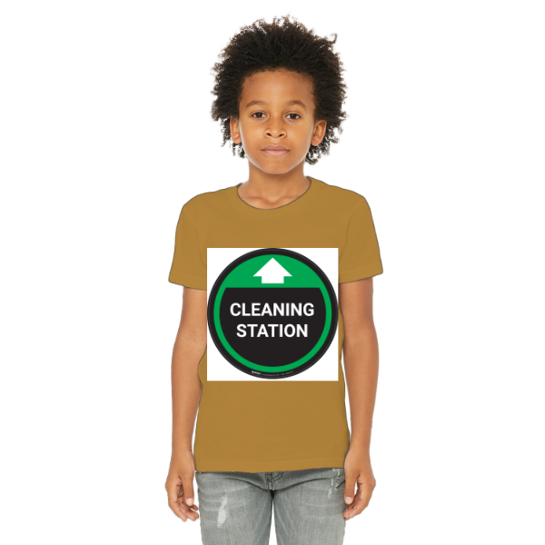 BELLA+CANVAS 3001YCVC Heather Youth T-Shirt