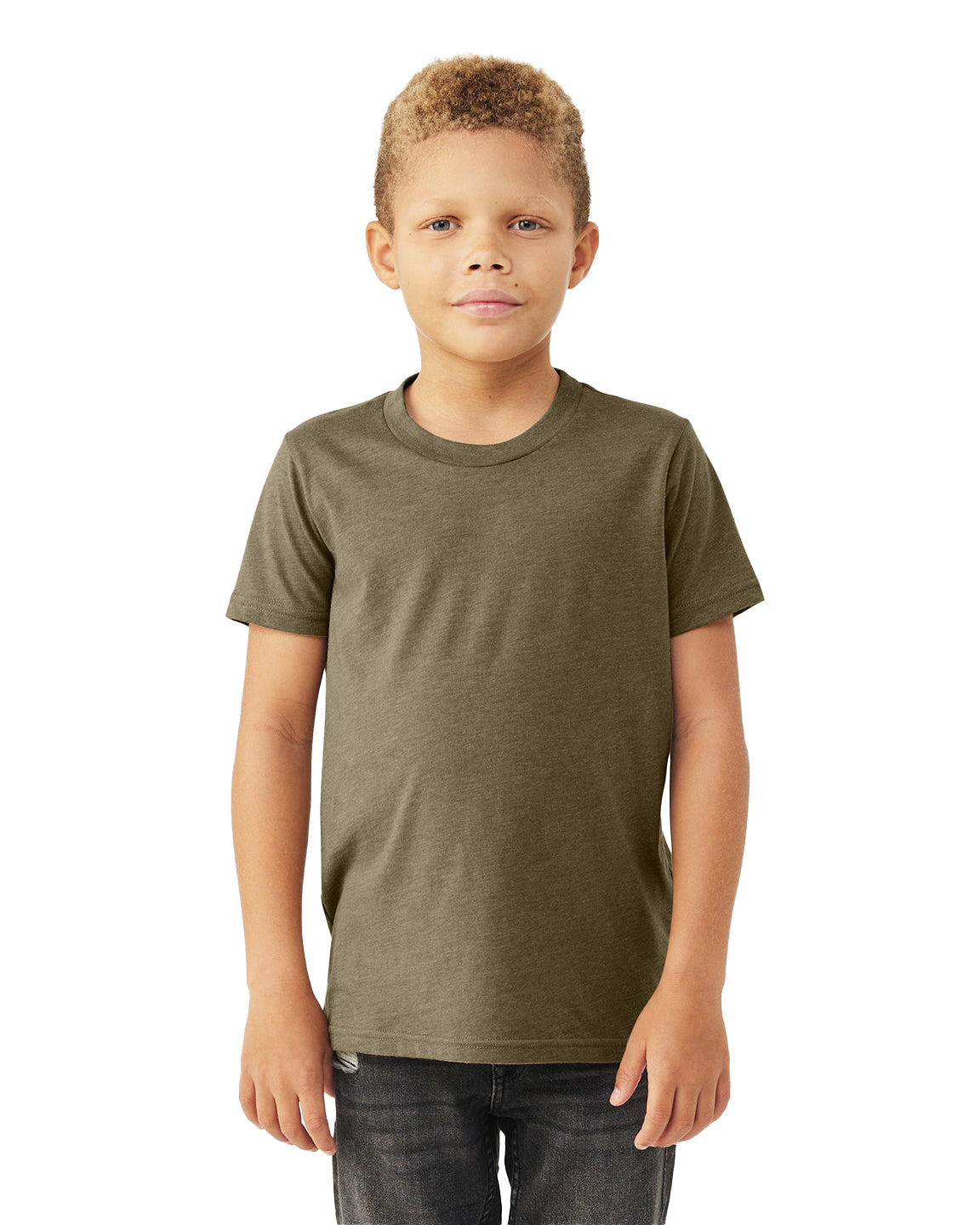 BELLA+CANVAS 3001YCVC Heather Youth T-Shirt