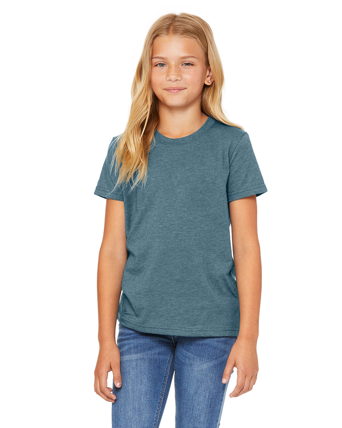 BELLA+CANVAS 3001YCVC Heather Youth T-Shirt