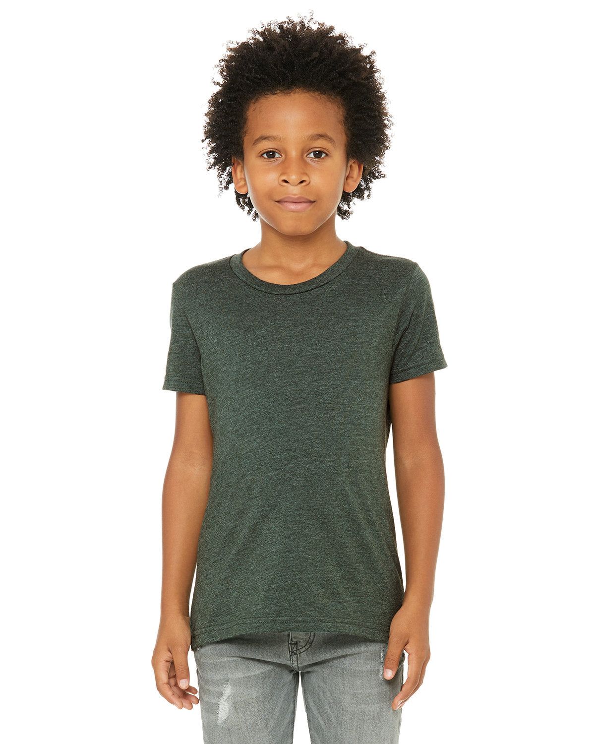 BELLA+CANVAS 3001YCVC Heather Youth T-Shirt