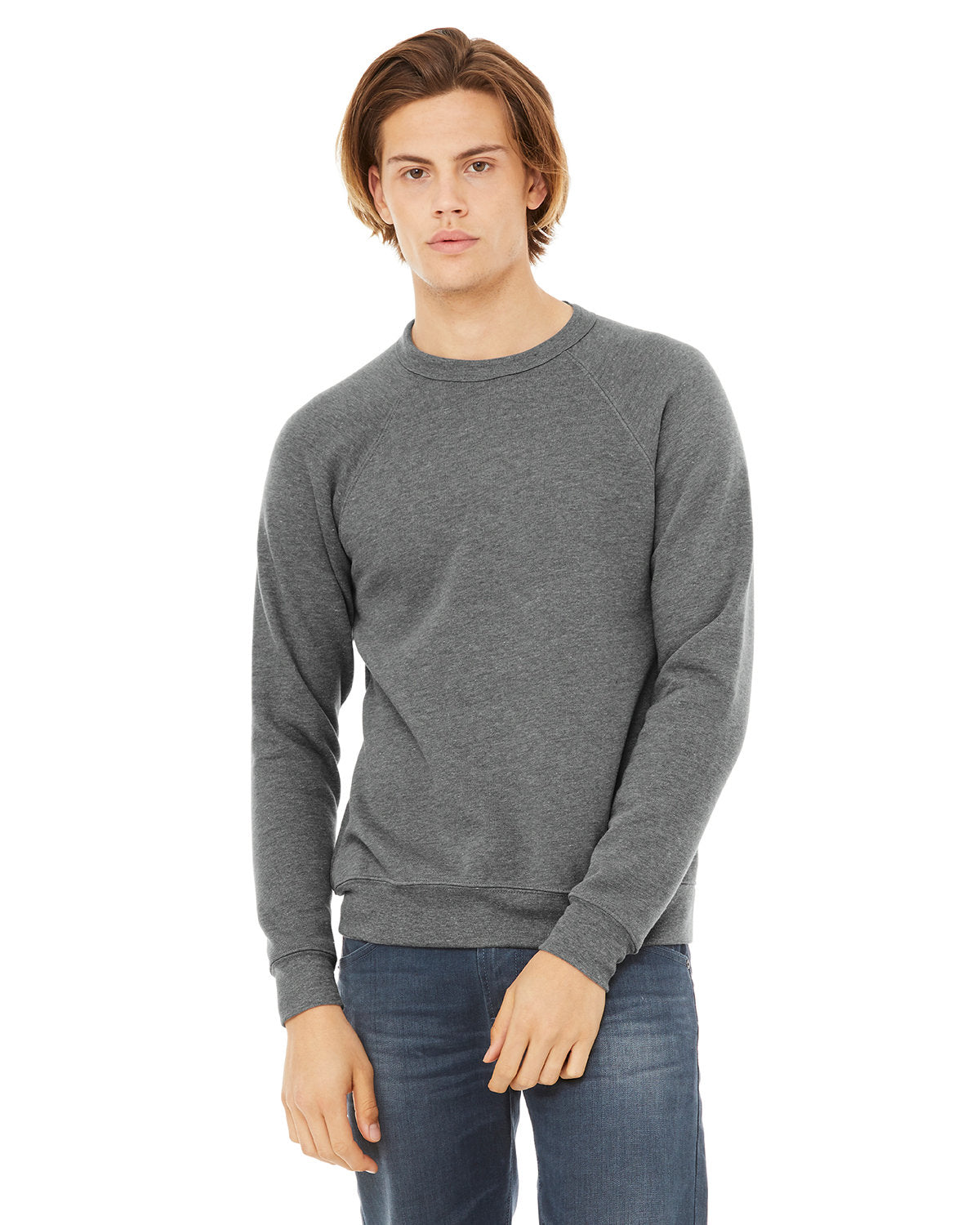 BELLA+CANVAS® 3901 Unisex Sponge Crew Sweatshirt