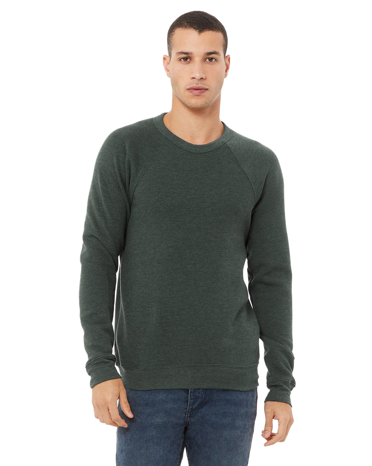 BELLA+CANVAS® 3901 Unisex Sponge Crew Sweatshirt