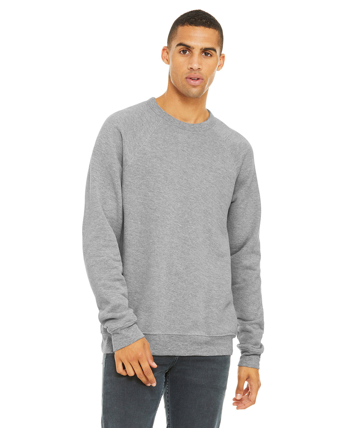 BELLA+CANVAS® 3901 Unisex Sponge Crew Sweatshirt