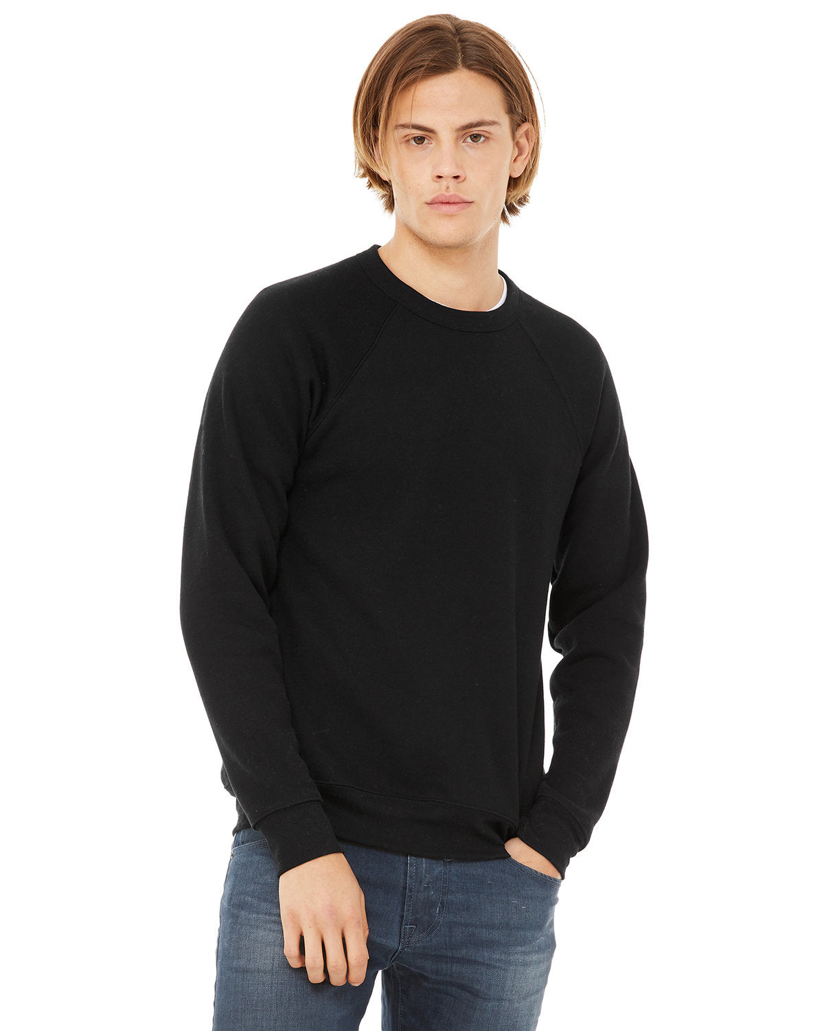 BELLA+CANVAS® 3901 Unisex Sponge Crew Sweatshirt