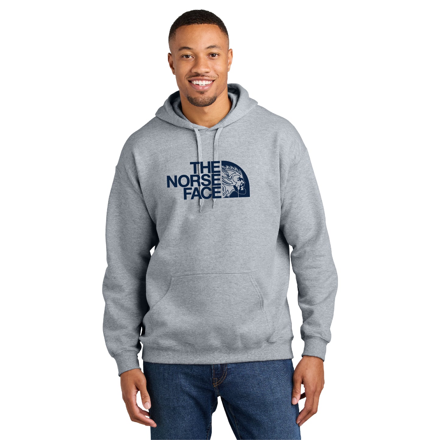 Norse Face Unisex Hooded Sweatshirt