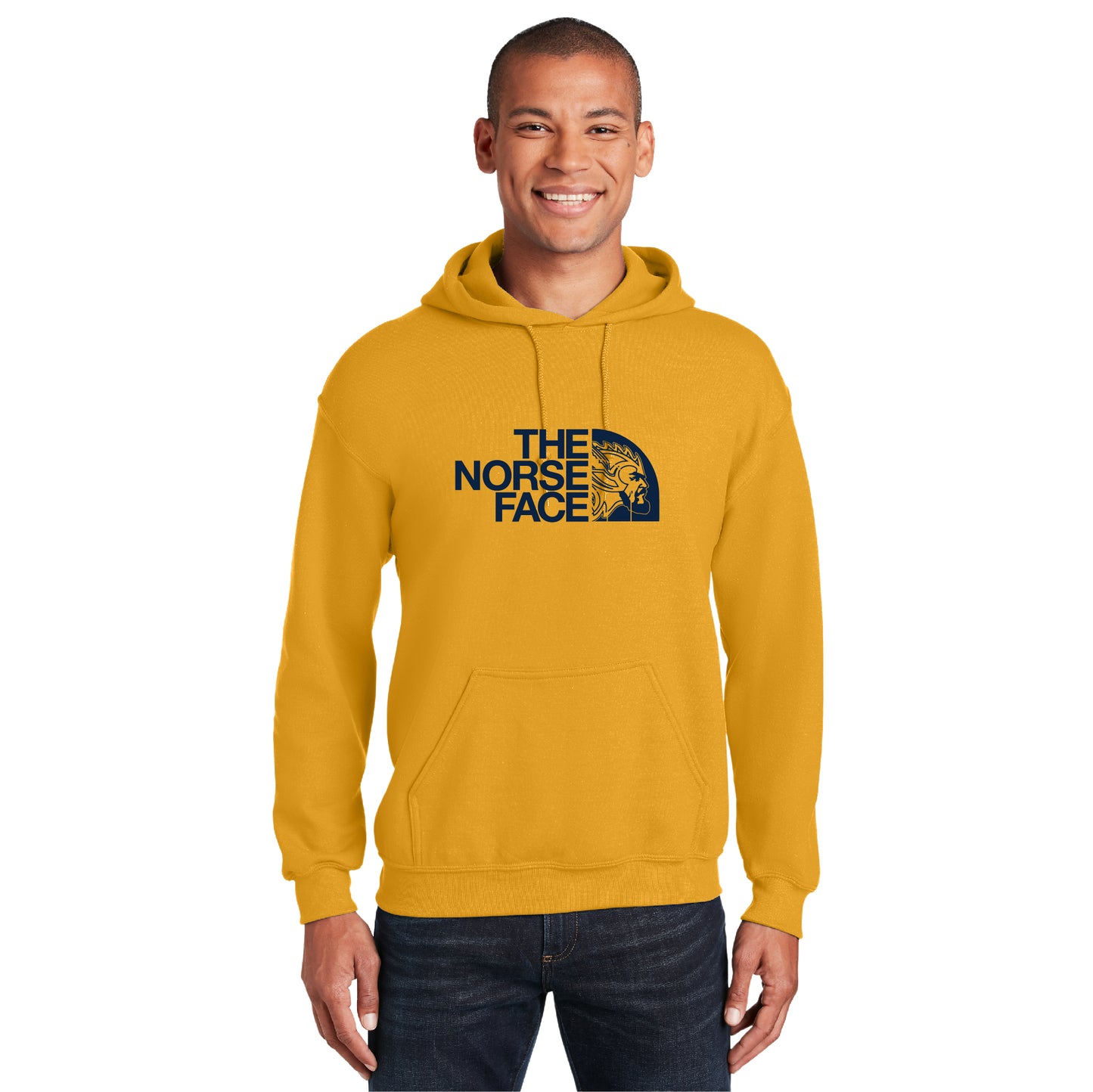 Norse Face Unisex Hooded Sweatshirt