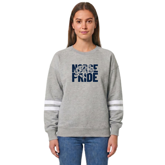 Norse Pride Ladies Boxy Varsity Crew Sweatshirt