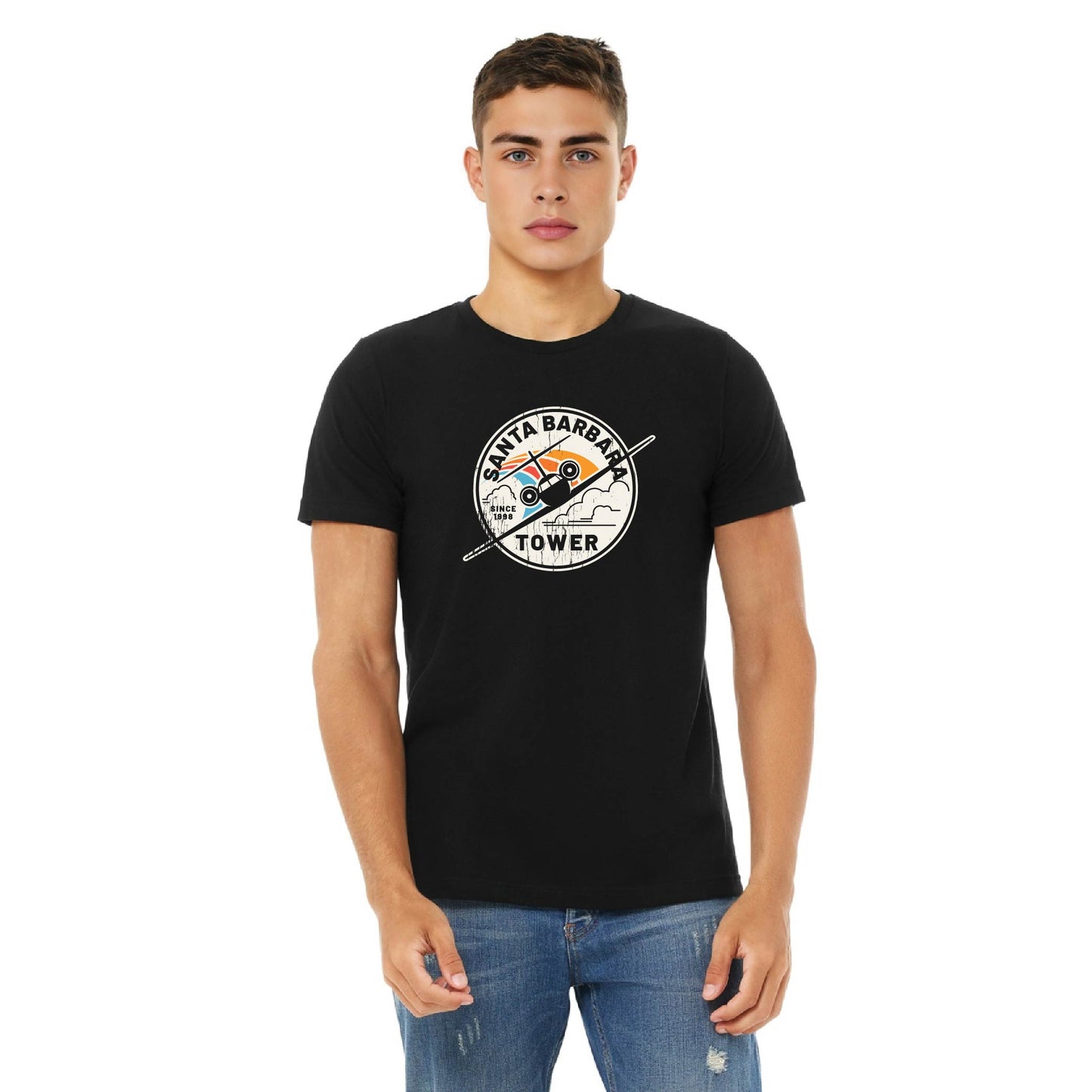 SBA Tower & Airplane T-Shirt