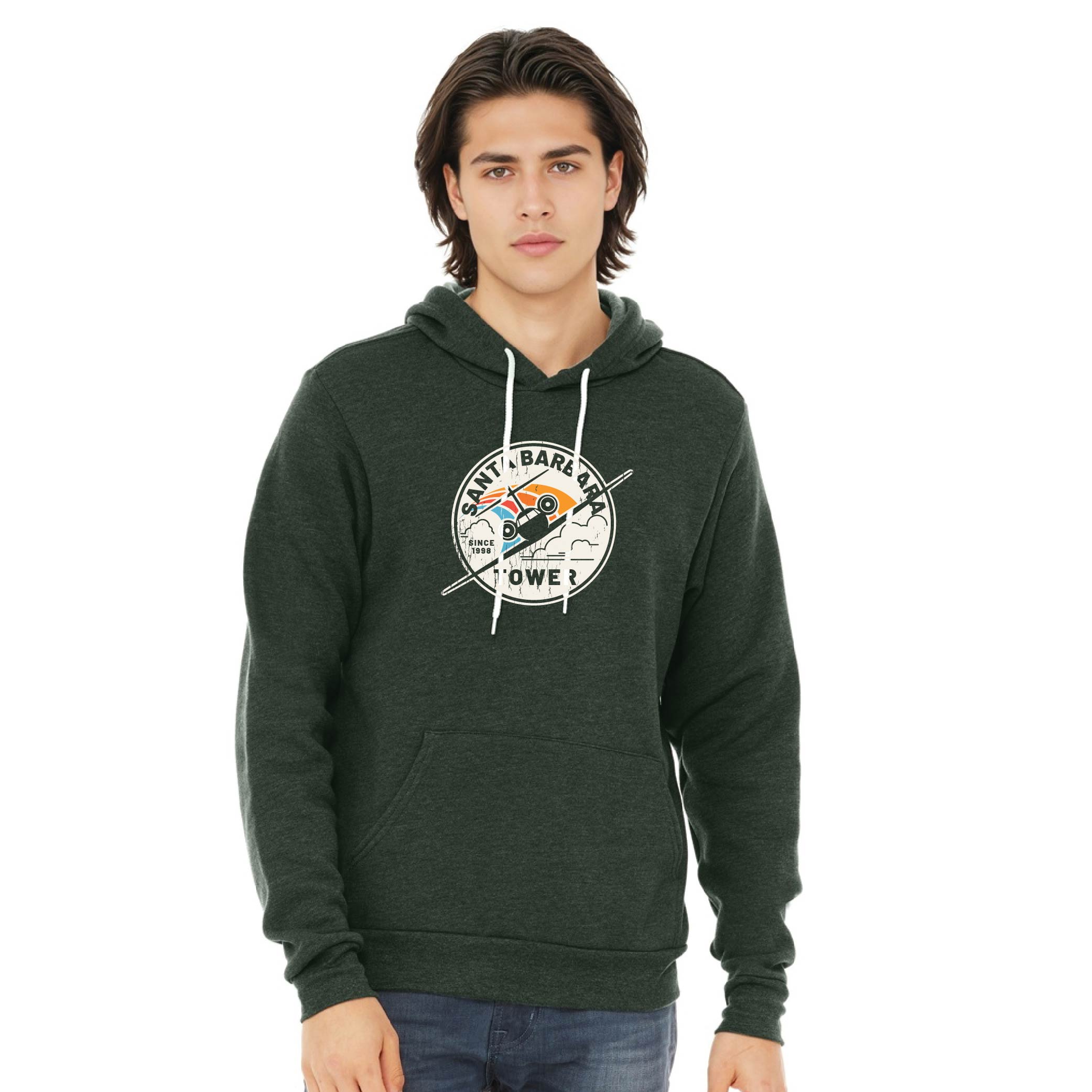 SBA Tower & Airplane Hooded Sweatshirt – ONIT INK Co.