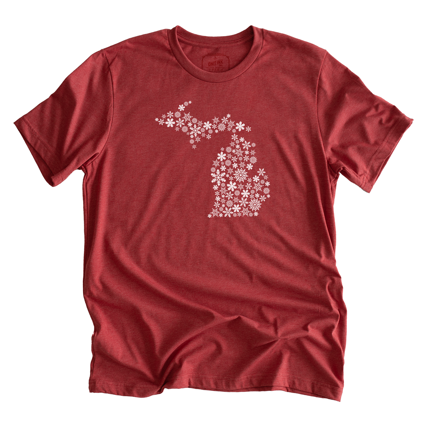 Michigan Snowflakes T-Shirt