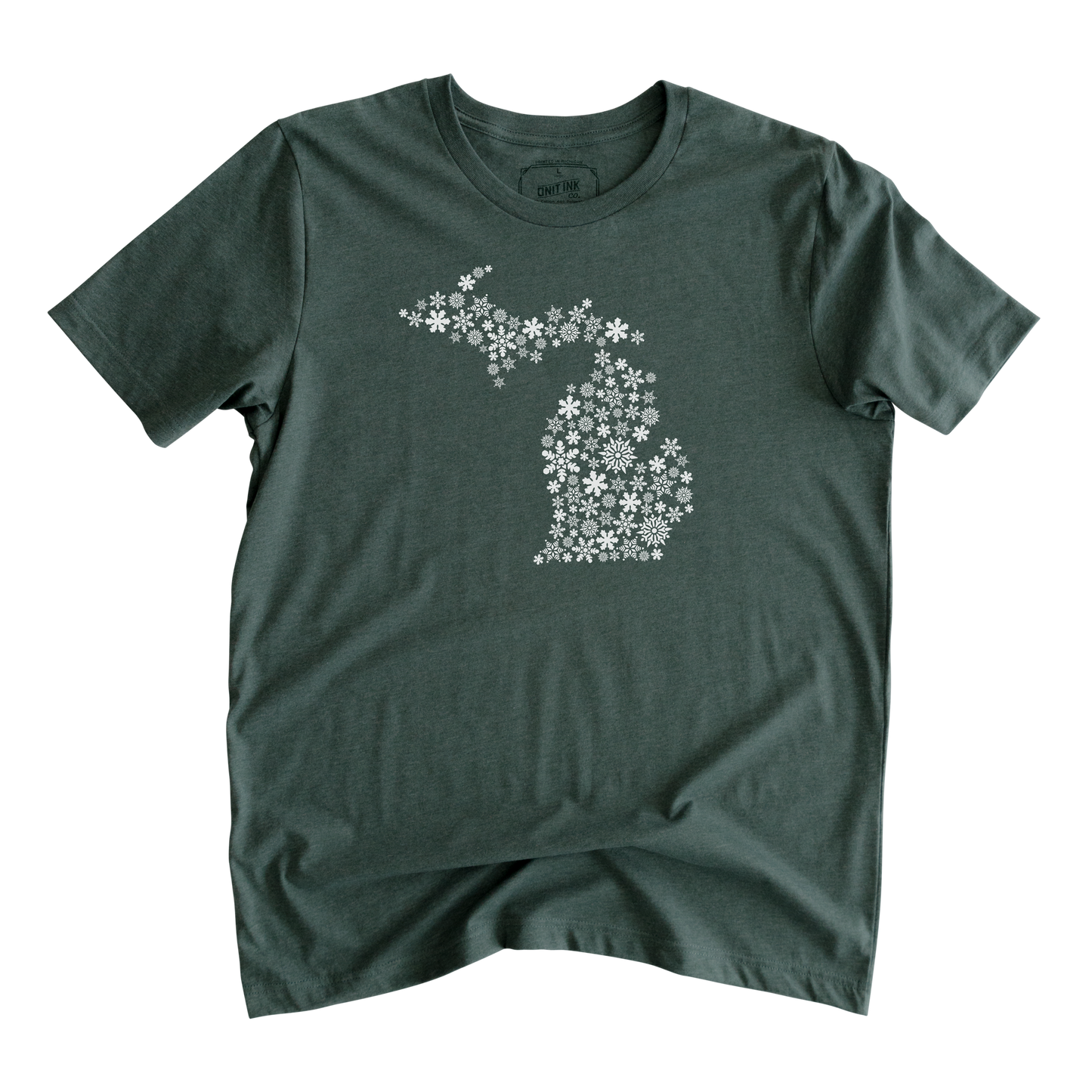 Michigan Snowflakes T-Shirt