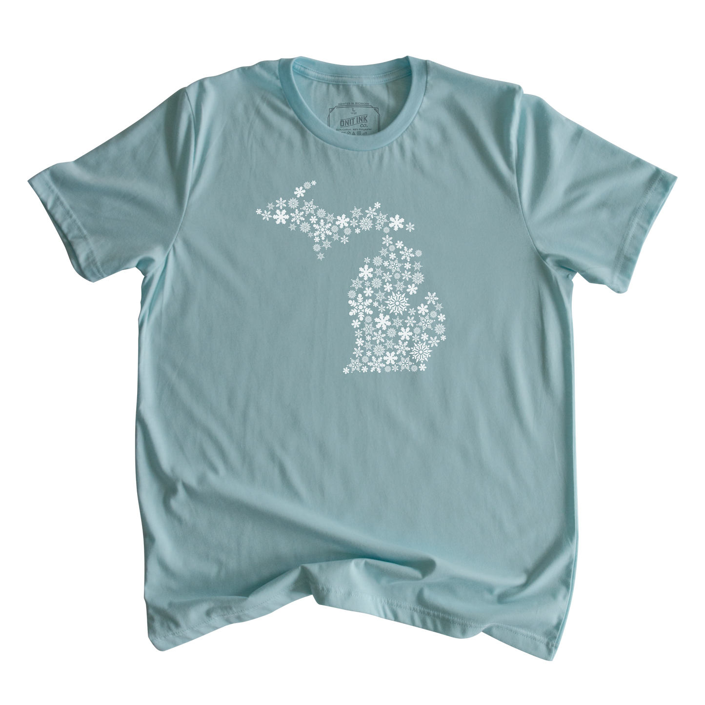Michigan Snowflakes T-Shirt