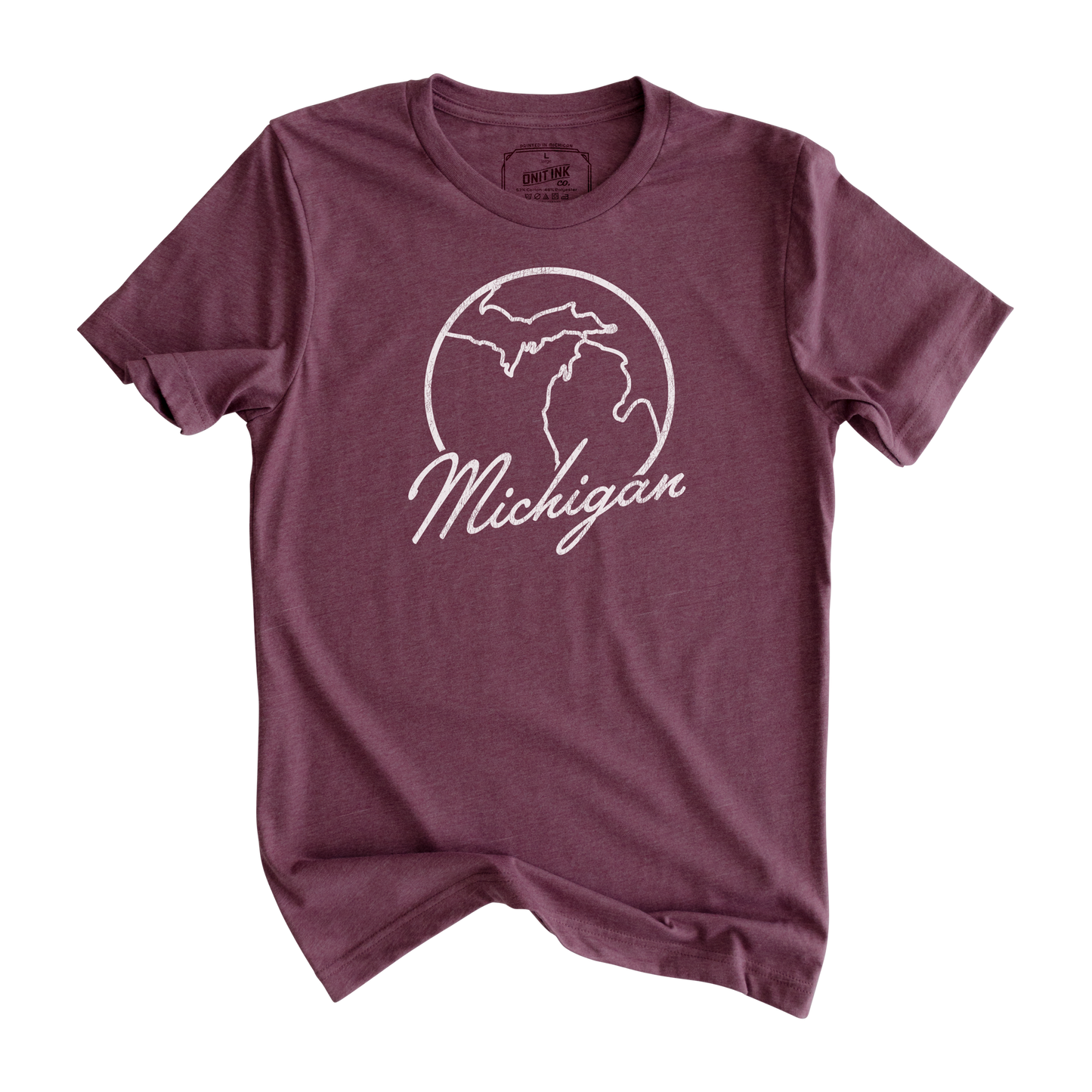 Michigan Map T-Shirt