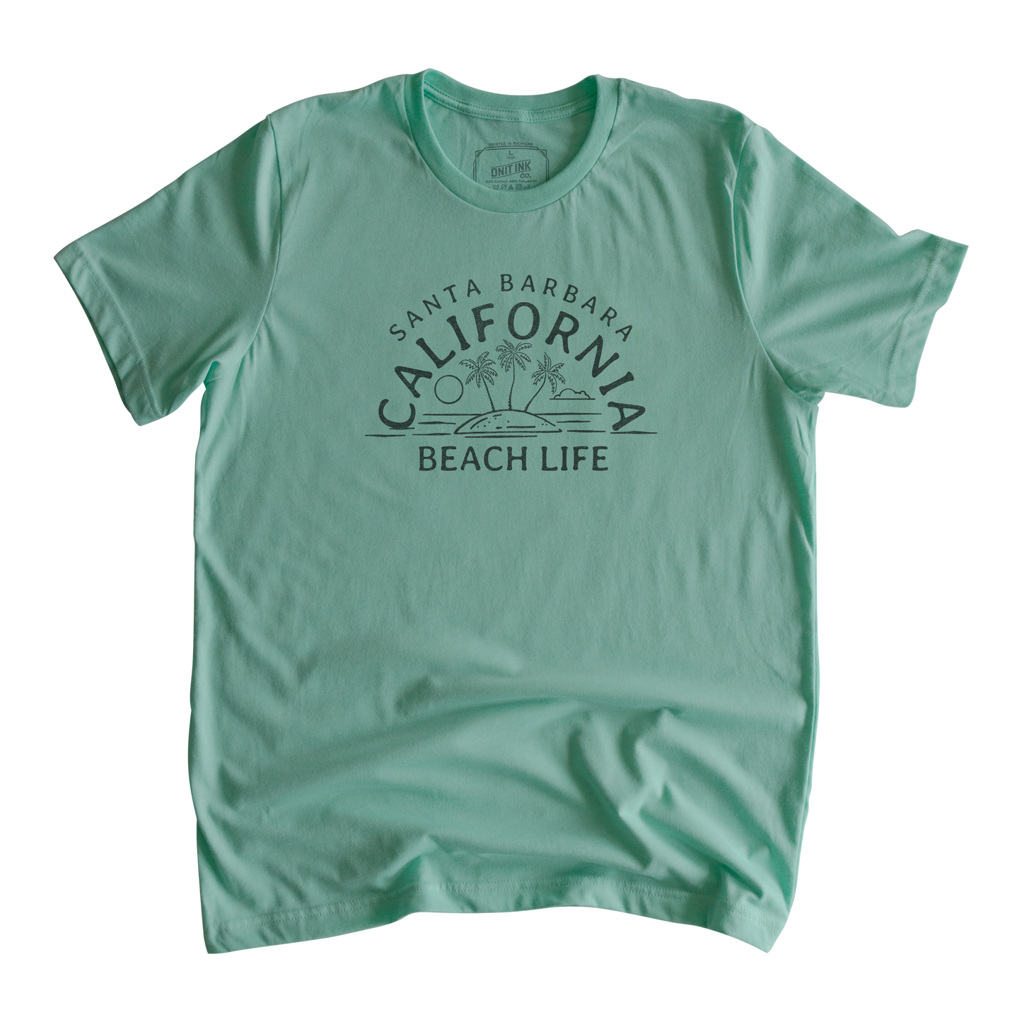 Beach Life Santa Barbara California T-Shirt