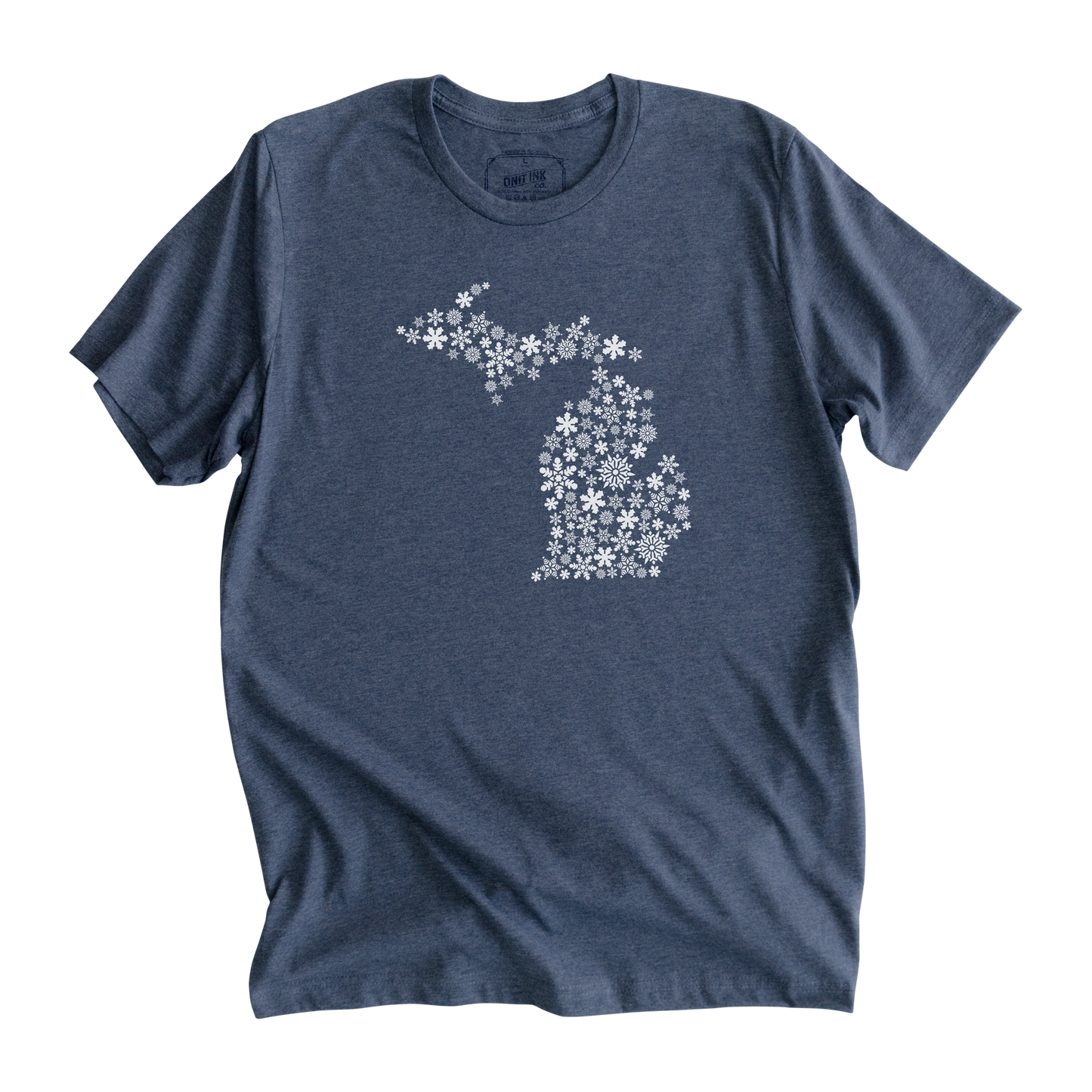 Michigan Snowflakes T-Shirt