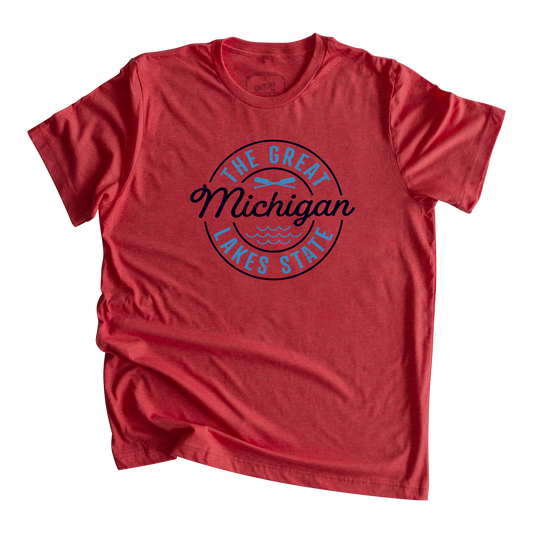 Michigan, The Great Lakes State T-Shirt