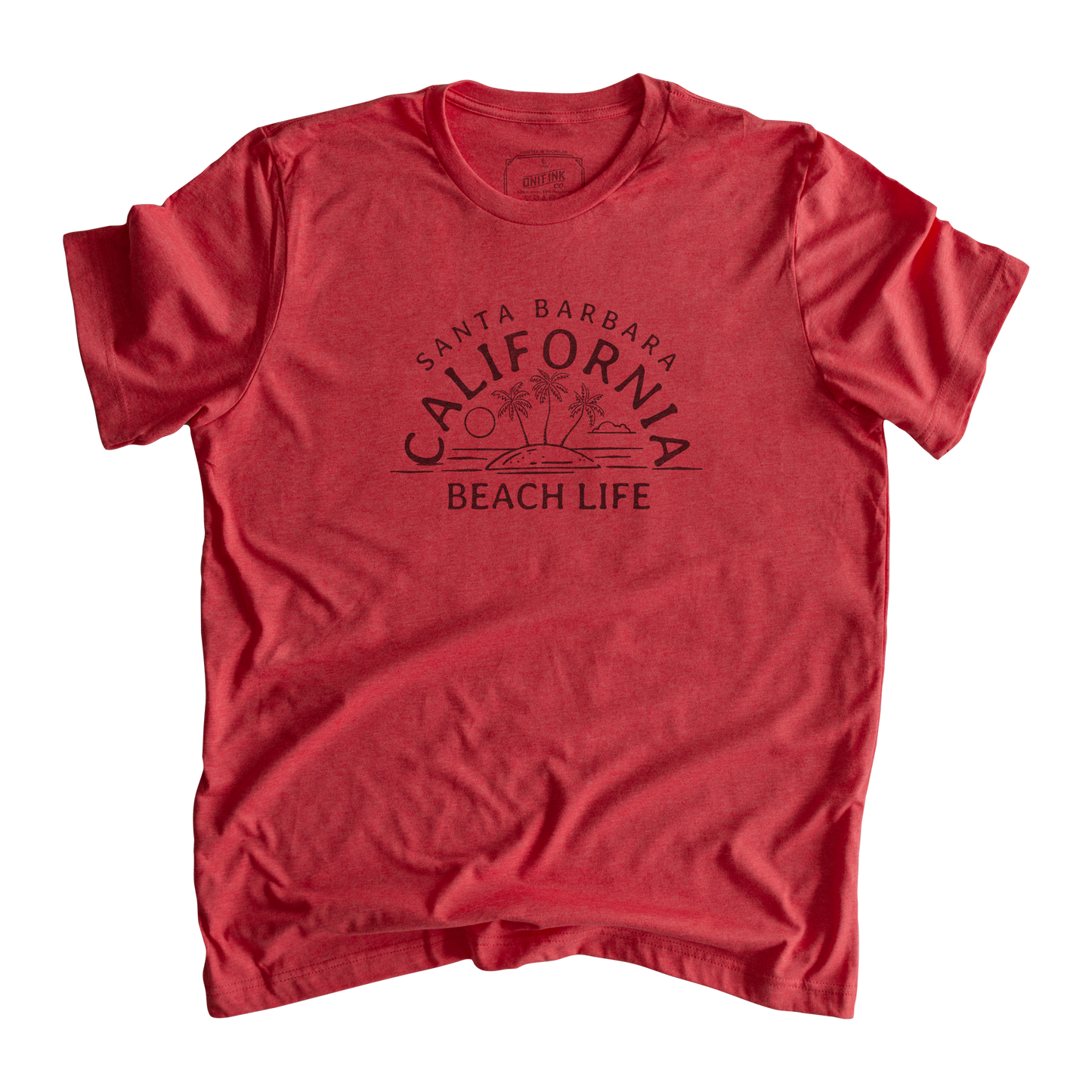 Beach Life Santa Barbara California T-Shirt