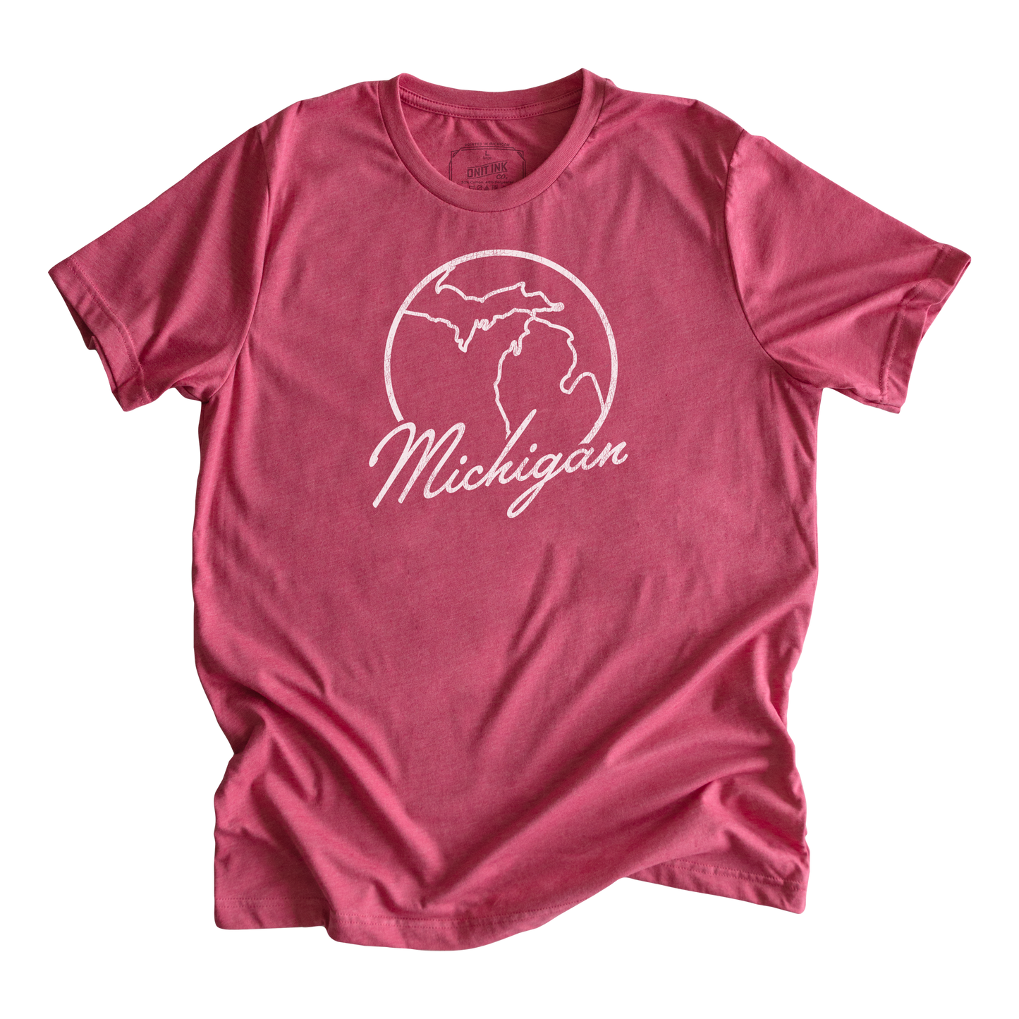 Michigan Map T-Shirt
