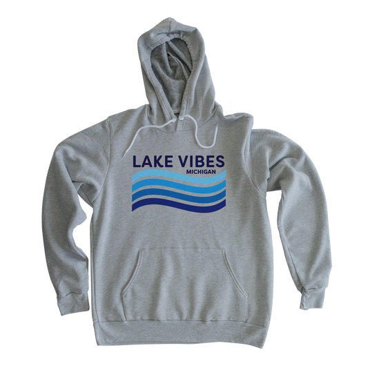 Blue Lake Vibes Hooded Sweatshirt