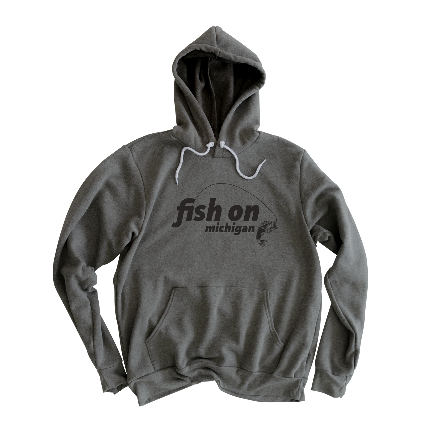 Fish On Hooded Sweatshirt
