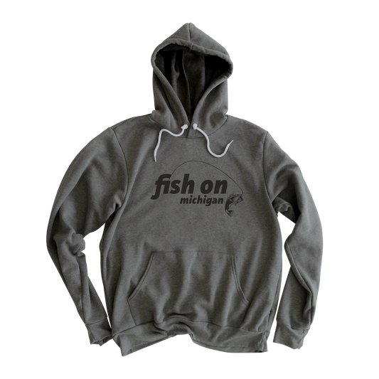 Fish On Hooded Sweatshirt