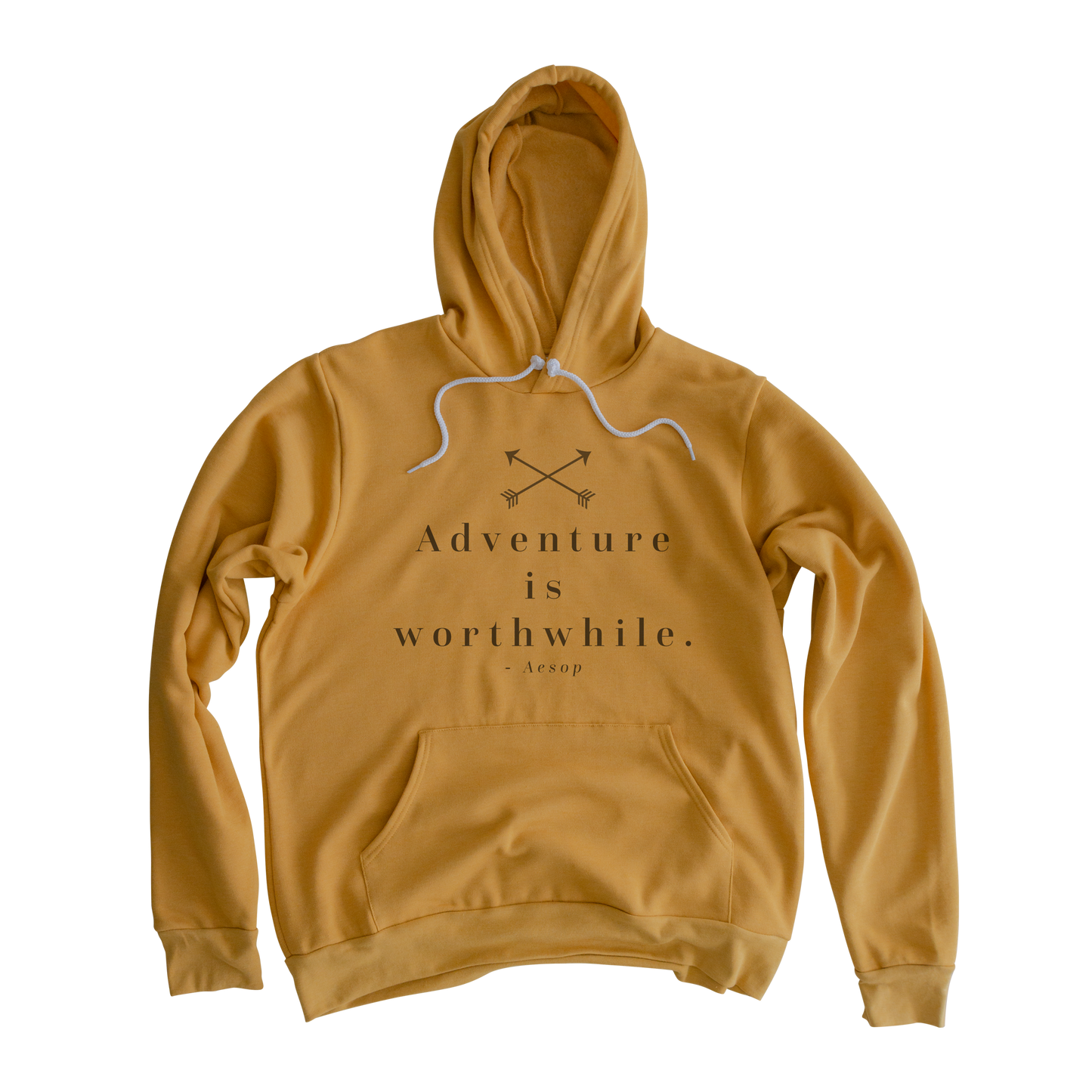 Adventure is Worthwhile Hooded Sweatshirt