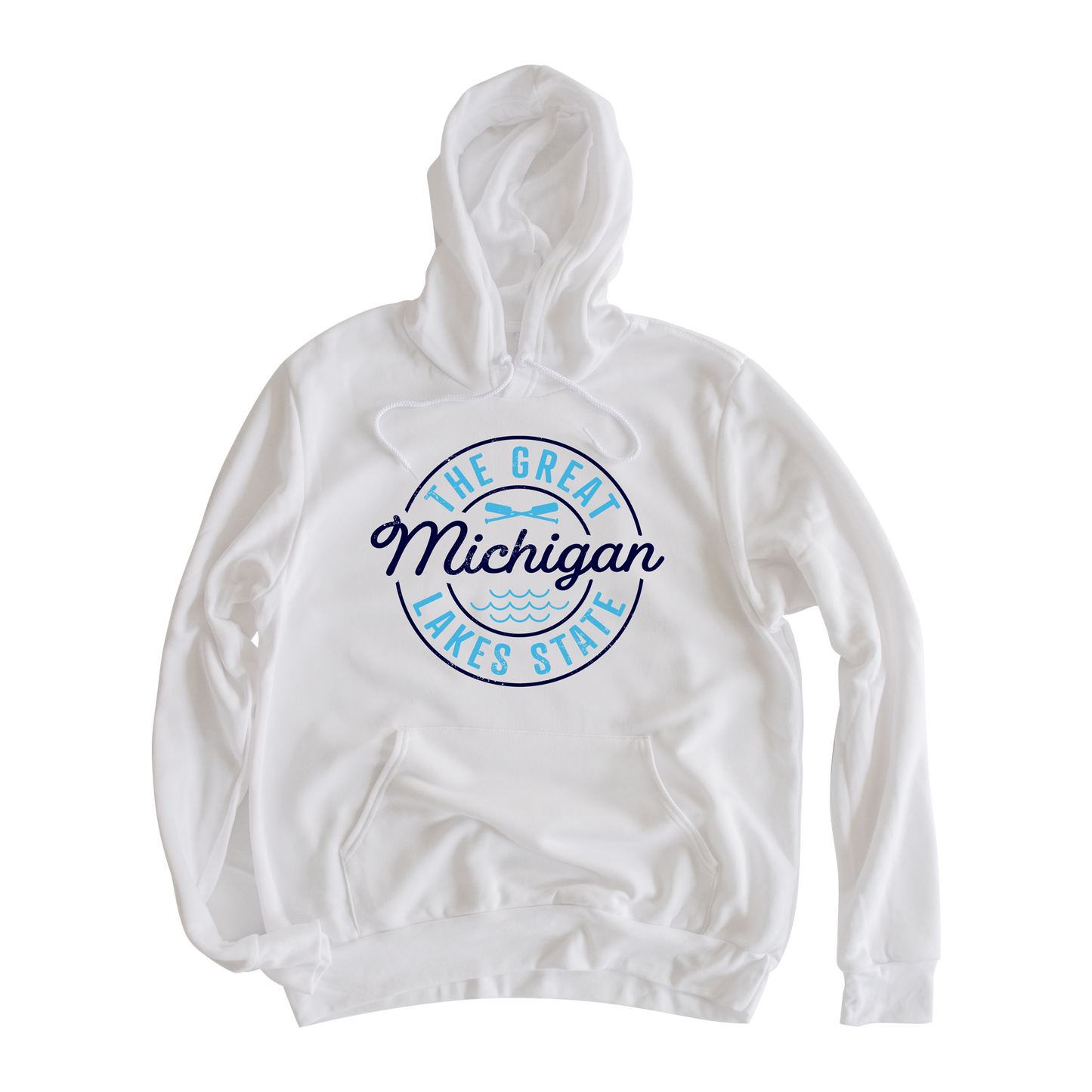 Michigan, The Great Lakes State Hooded Sweatshirt