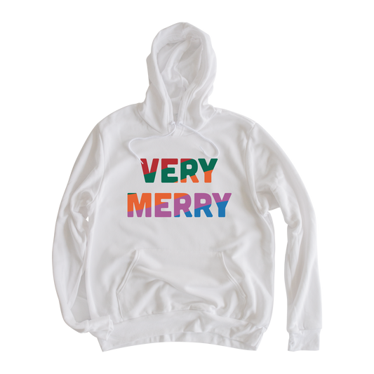 Very Merry Hooded Sweatshirt