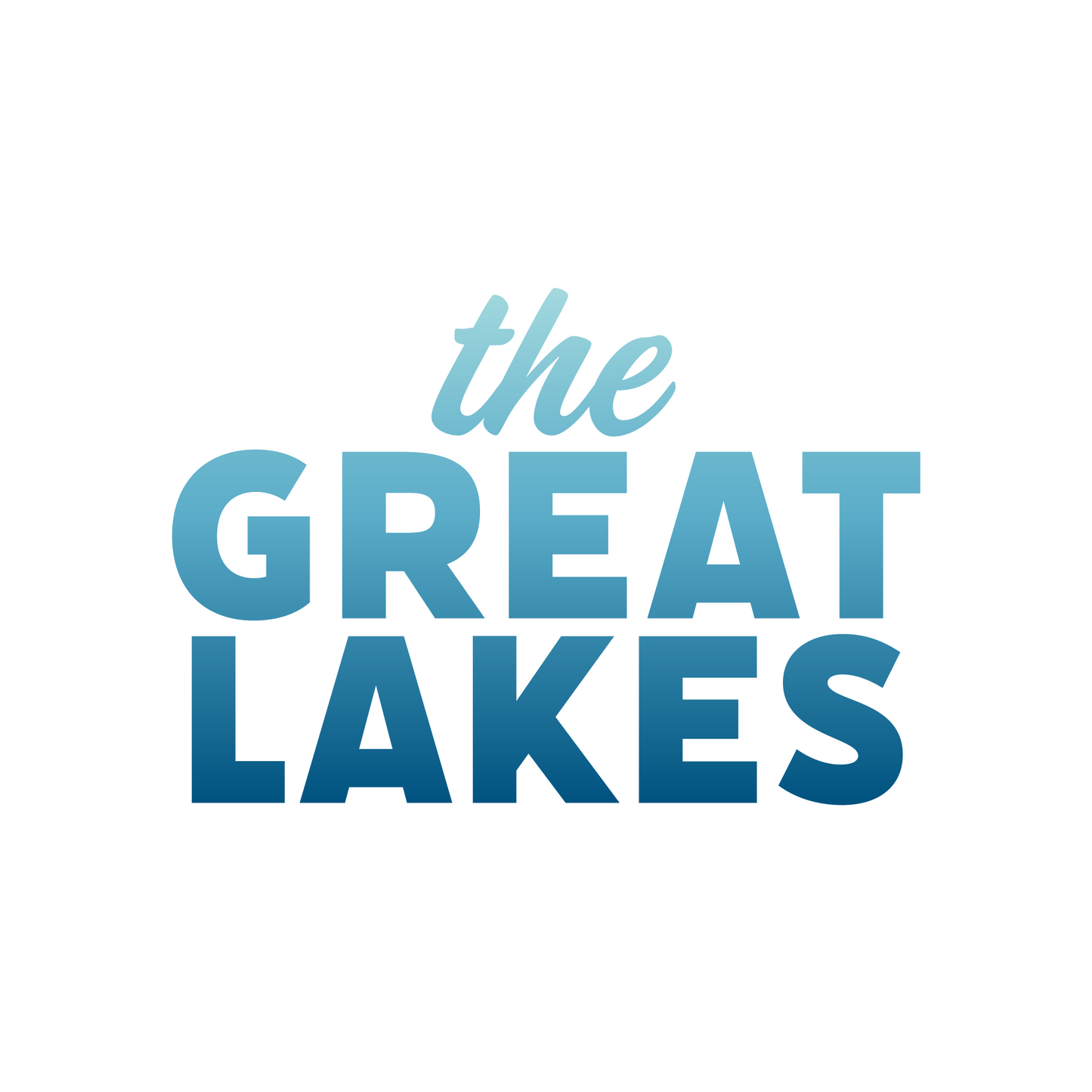 The Great Lakes Sticker, 4.5 Inch